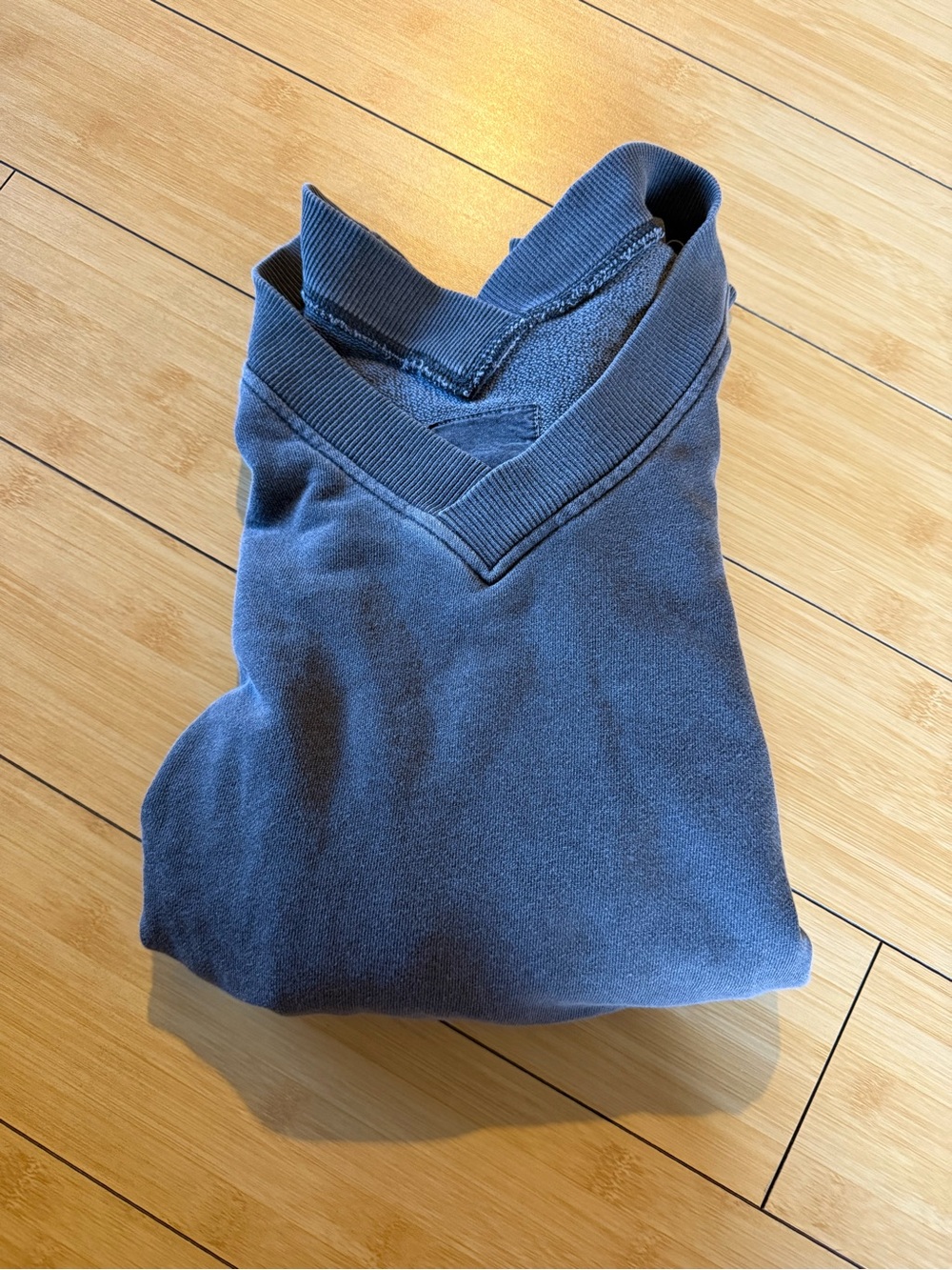 Classic V-Neck Sweater in Dark Grey